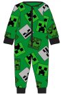 Minecraft Emerald gyerek hosszú pizsama, overál 3 - 4 év / 98 - 104 cm
