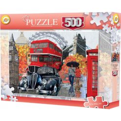 Városok (London) Autumn walk puzzle 500 db-os