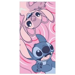   Disney Lilo és Stitch, A csillagkutya Intergalactic Duo fürdőlepedő, strand törölköző 70x140cm (Fast Dry)
