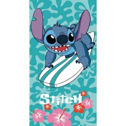   Disney Lilo és Stitch, A csillagkutya Surfing fürdőlepedő, strand törölköző 70x140cm (Fast Dry)