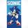 Sonic a sündisznó Ready to Run fürdőlepedő, strand törölköző 70x140cm (Fast Dry)