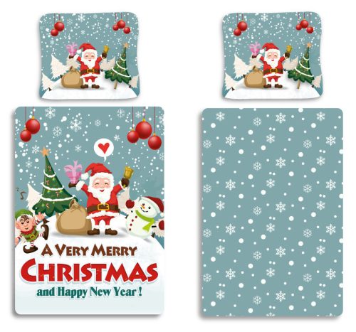 Karácsonyi Snowing ágyneműhuzat 140×200cm, 70×90 cm