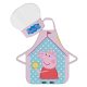 Peppa malac House gyerek kötény 2 darabos szett
