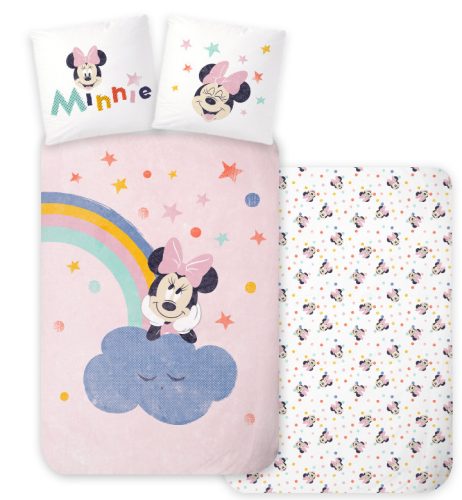 Disney Minnie Dreamland gyerek, ovis ágyneműhuzat 100×135 cm, 40×60 cm