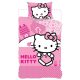 Hello Kitty Pink World ágyneműhuzat 140×200cm, 70×90 cm