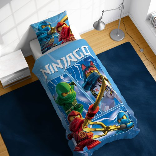 Lego Ninjago Warriors ágyneműhuzat 140×200cm, 70×90 cm