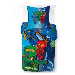   Lego Ninjago Dragon's Rising gyerek, ovis ágyneműhuzat 100×135 cm, 40×60 cm