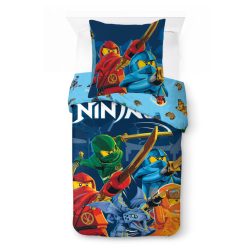   Lego Ninjago Elemental Wonders gyerek, ovis ágyneműhuzat 100×135 cm, 40×60 cm