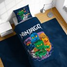 Lego Ninjago Training gyerek, ovis ágyneműhuzat 100×135 cm, 40×60 cm