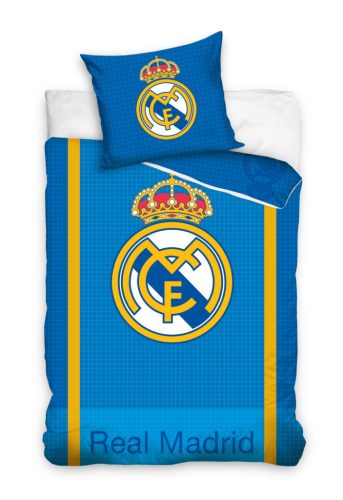 Real Madrid Blue Passion ágyneműhuzat 140×200cm, 70×90 cm