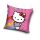 Hello Kitty Rainbow párnahuzat 40x40 cm Velúr