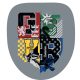 Harry Potter Grey Crest formapárna, díszpárna 32x35 cm