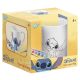 Disney Lilo és Stitch, A csillagkutya Alien festhető porcelán bögre 235 ml Díszdobozban