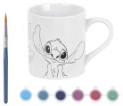 Disney Lilo és Stitch, A csillagkutya Alien festhető porcelán bögre 235 ml Díszdobozban