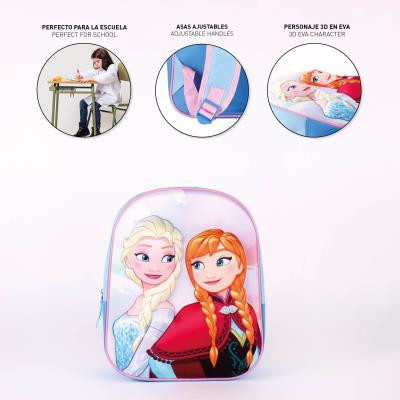 Disney Jégvarázs Sisters Forever 3D hátizsák, táska 31 cm
