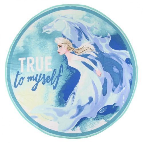 Disney Jégvarázs True to Myself forma fürdőlepedő, strand törölköző 130 cm (Fast Dry)