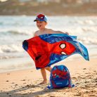 Pókember City Saver törölköző, tornazsák, baseball sapka szett