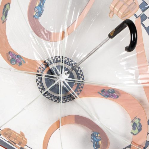 Hot Wheels Race gyerek átlátszó esernyő Ø71 cm