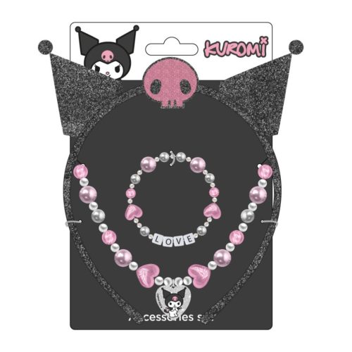 Hello Kitty Kuromi ékszer és hajpánt szett