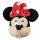 Disney Minnie Glam plüss kulcstartó 10 cm