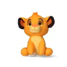 Disney Az Oroszlánkirály Simba 3D plüss figura akasztóval, táskadísz 13 cm