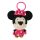 Disney Minnie Smile 3D plüss figura akasztóval, táskadísz 13 cm