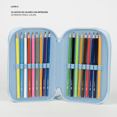 Bluey Striped tolltartó töltött 3 emeletes