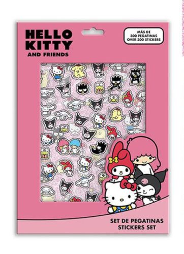 Hello Kitty Friends matrica szett 300 db-os