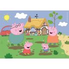 Peppa malac Mud 30 db-os puzzle Clementoni