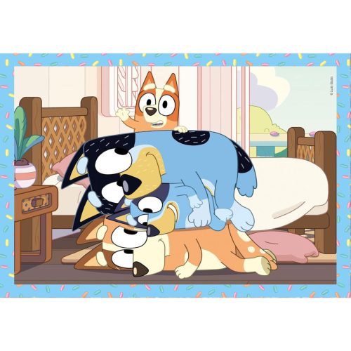 Bluey Play All Day 4 az 1-ben puzzle Clementoni