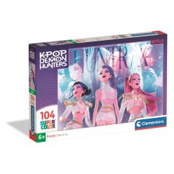   K-pop Démonvadászok Shining Stars 104 db-os Super puzzle Clementoni