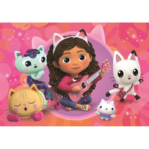 Gabi babaháza Cat-world 2x20 db-os puzzle Clementoni