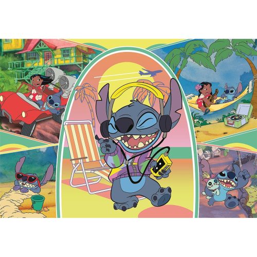 Disney Lilo és Stitch, A csillagkutya Summer 180 db-os puzzle Clementoni