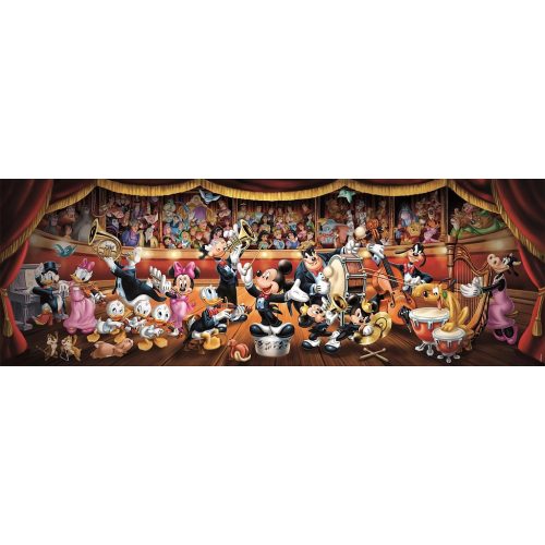 Disney Orchestra 1000 db-os panoráma Compact puzzle Clementoni