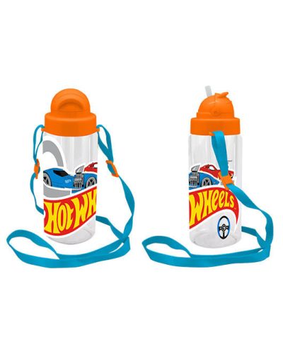 Hot Wheels Race tritan műanyag kulacs 500 ml