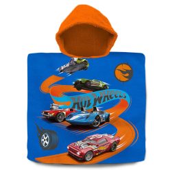 Hot Wheels Highway strand törölköző poncsó 60x120 cm