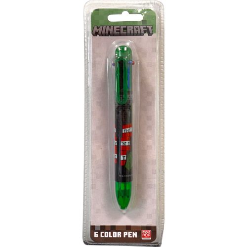 Minecraft Boom 6 színű toll