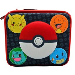   Pokémon Pokeball 3D thermo uzsonnás táska, hűtőtáska 23 cm