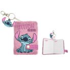 Disney Lilo és Stitch, A csillagkutya 626 plüss mini notesz tollal, kulcstartóval