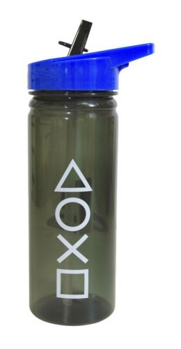 PlayStation Game műanyag szívószálas kulacs 470 ml