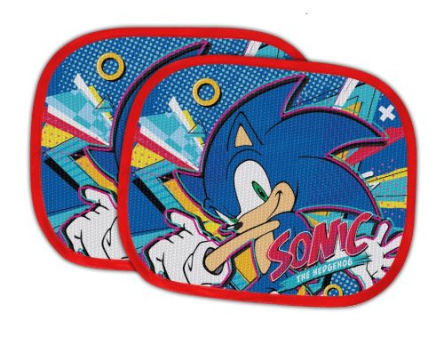 Sonic a sündisznó Turbo napellenző ablakra 2 db-os