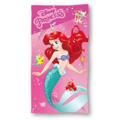   Disney Hercegnők Sparkling Mermaid fürdőlepedő, strand törölköző 70x140cm (Fast Dry)