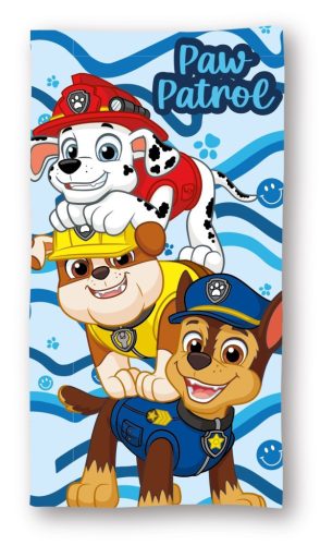 Mancs Őrjárat Blue Wave fürdőlepedő, strand törölköző 70x140cm (Fast Dry)