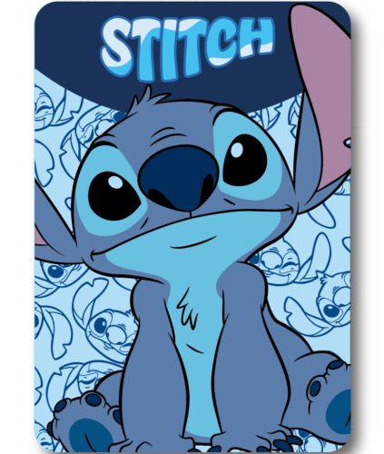 Disney Lilo és Stitch, A csillagkutya Happy polár takaró 100x140cm