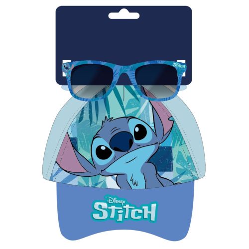 Disney Lilo és Stitch, A csillagkutya Blue Leaf napszemüveg és baseball sapka szett