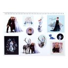 Disney Jégvarázs Heart A/4 spirál vázlatfüzet 40 lapos matricával