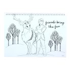 Disney Jégvarázs Heart A/4 spirál vázlatfüzet 40 lapos matricával