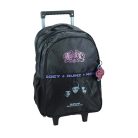 K-pop Démonvadászok Black gurulós iskolatáska, táska 46 cm