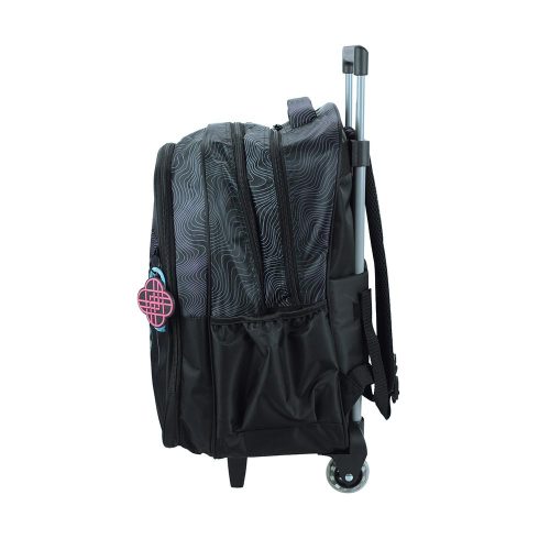K-pop Démonvadászok Black gurulós iskolatáska, táska 46 cm