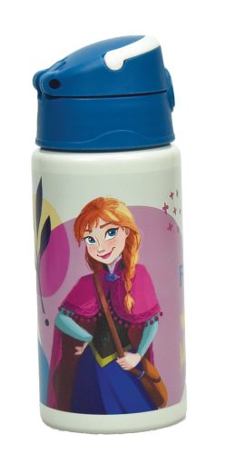 Disney Jégvarázs Together We Lead alumínium szívószálas kulacs akasztóval 500 ml